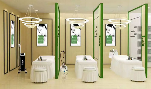 VN智能光電美膚館:快時尚變美體驗